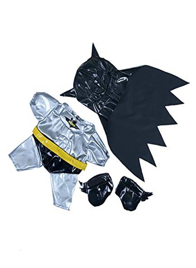 Stuffems Toy Shop Bat Boy Outfit with Mask, Cape and Boots Fits Most 14" - 18" Build-a-Bear and Make Your Own Stuffed Animals - Image 3